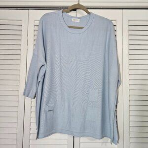 Mer Sea Catalina Sweater One Size OS Light Blue